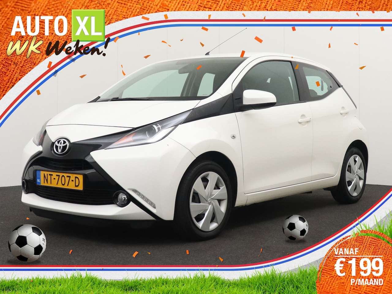 Toyota Aygo - 1.0 VVT-i x-play Camera Bluetooth LED - AutoWereld.nl