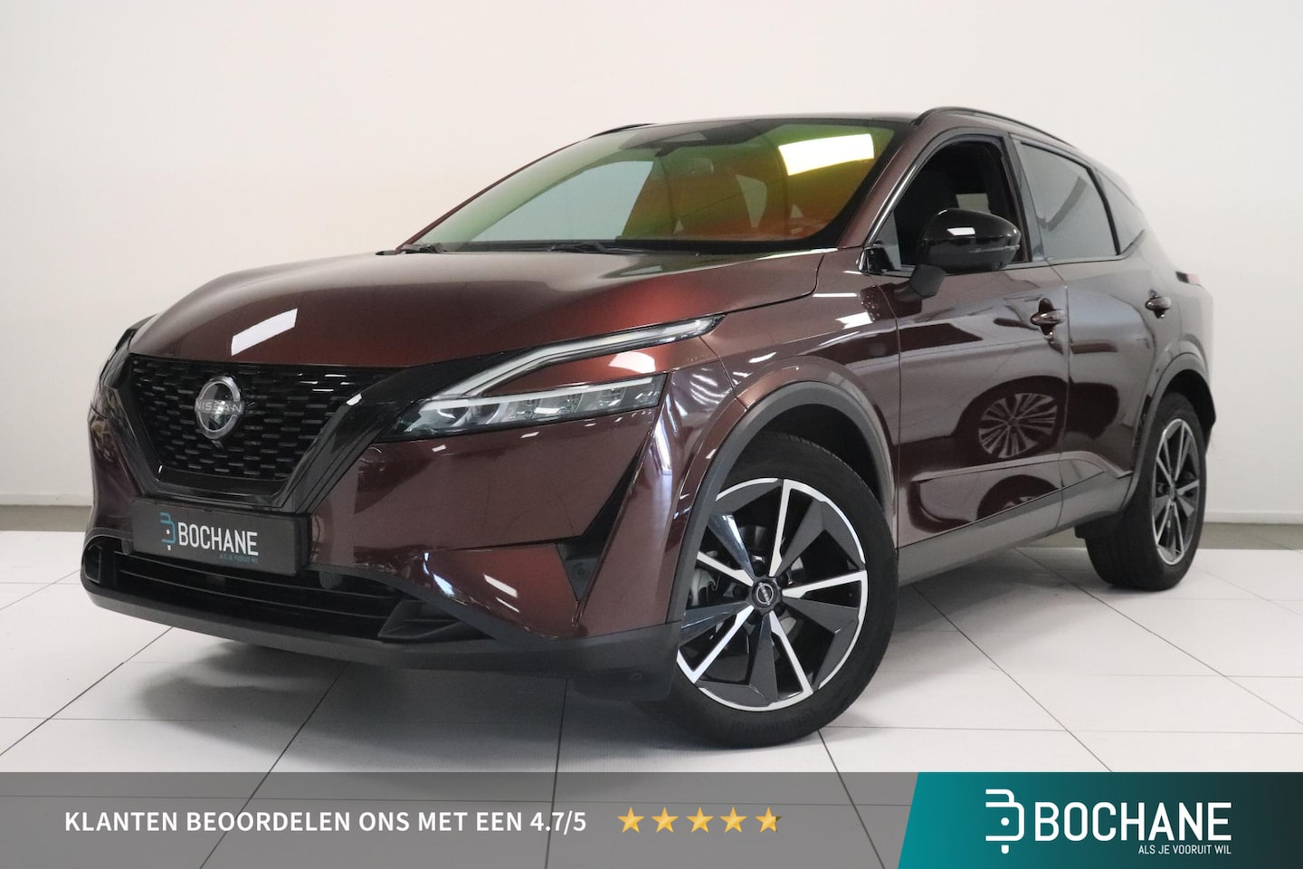 Nissan Qashqai - 1.3 MHEV Xtronic Tekna | 360° camera | Panoramadak | Matrix LED | Adaptieve cruise | stuur - AutoWereld.nl
