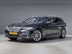 BMW 5-serie Touring - 520i Luxury NL-auto|Elek.Trekhaak|Sportstoelen|Leder|Elek.-klep|Camera|Dealeronderhouden