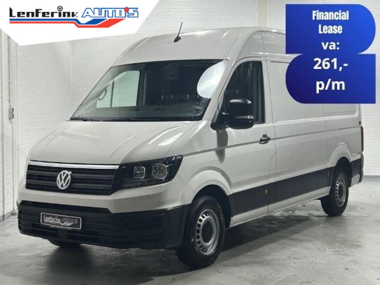 Volkswagen Crafter - 2.0 TDI 140 pk L3H3 Navi, Camera, Cruise Control Airco, Laadruimte Pakket, PDC V+A, Geveer - AutoWereld.nl