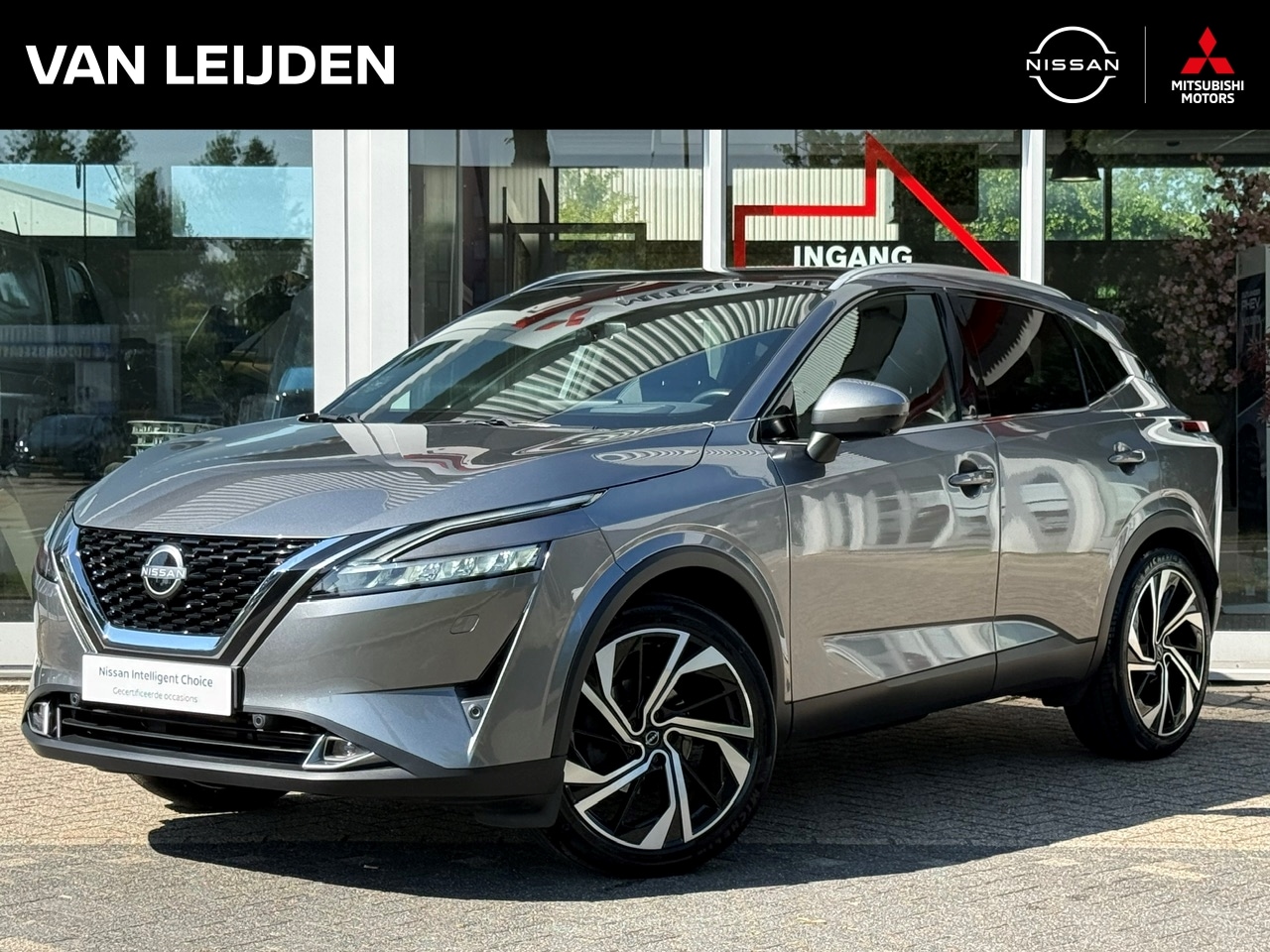 Nissan Qashqai - 1.3 Mild-Hybrid 158pk Xtronic Tekna Plus | Trekhaak | Leder | Panoramadak | Head-Up | App - AutoWereld.nl