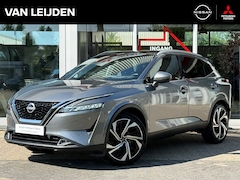 Nissan Qashqai - 1.3 Mild-Hybrid 158pk Xtronic Tekna Plus | Trekhaak | Leder | Panoramadak | Head-Up | App