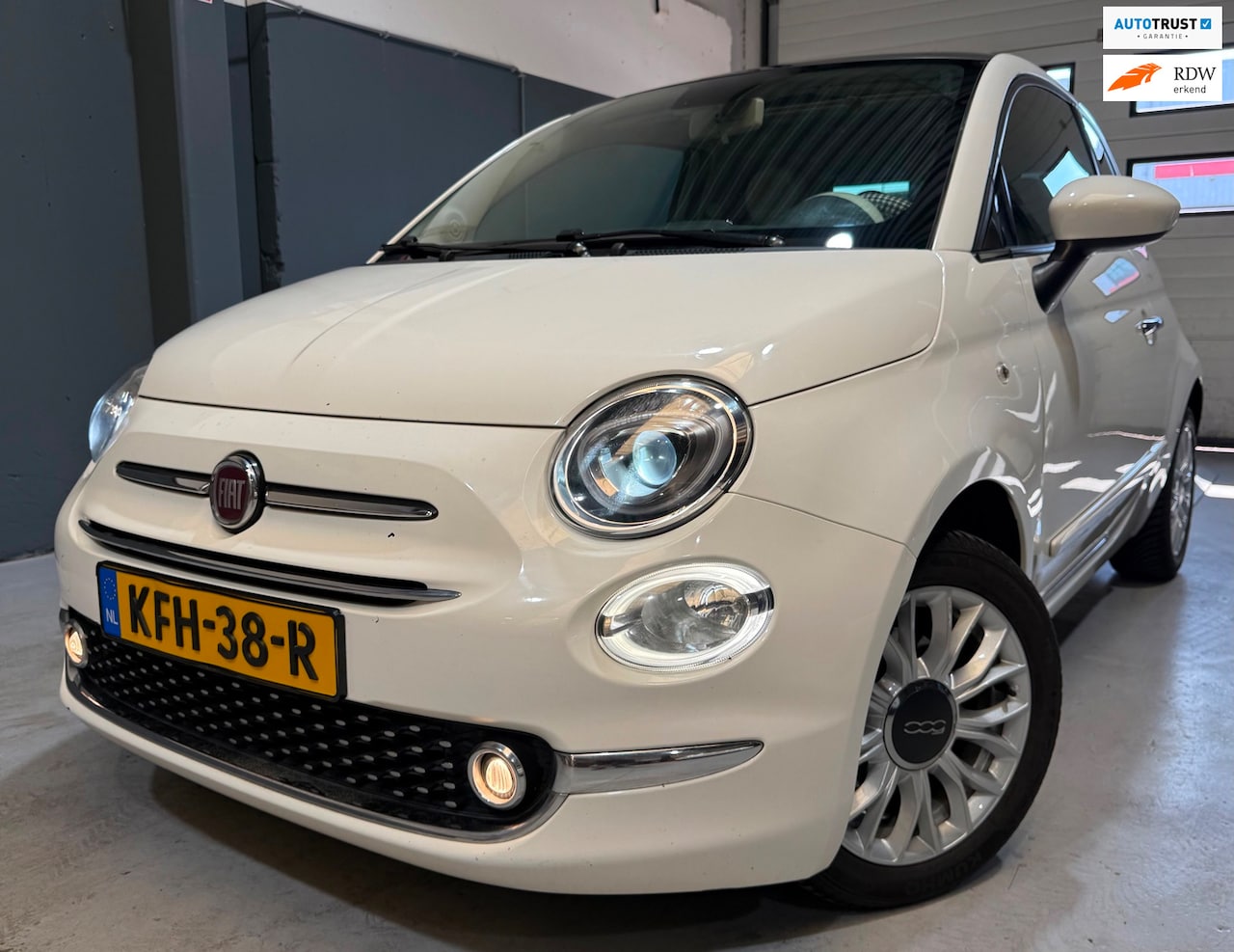 Fiat 500 - 1.2/AUTOMAAT/XENON/CARPLAY/ CRUISE/ - AutoWereld.nl