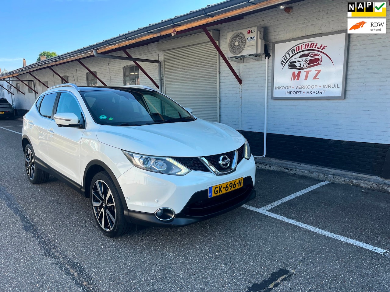Nissan Qashqai - 1.2 Tekna| PANO|LEDER|360. CAM | EXPORT - AutoWereld.nl