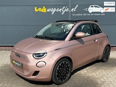 Fiat 500 C - E La Prima 42 kWh Cabrio *camera *leder *stoelv