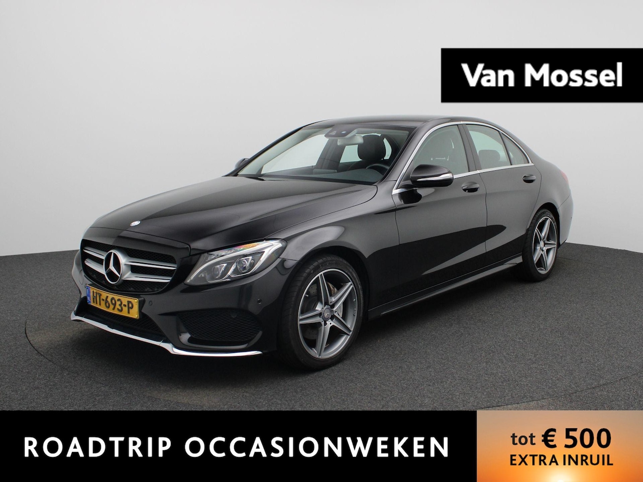 Mercedes-Benz C-klasse - 200 | Climate Control | Half-Lederen Bekleding | Lichtmetalen Velgen | - AutoWereld.nl
