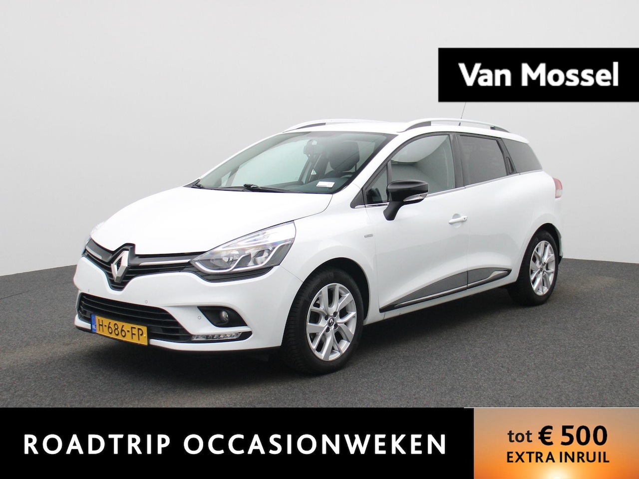 Renault Clio Estate - 0.9 TCe Limited | Navigatie | Airco | Cruise Control | Trekhaak | - AutoWereld.nl