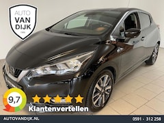 Nissan Micra - 0.9 IG-T N-Connecta 90PK AIRCO CLIMA NAVI CRUISE CAMERA VELGEN PRIVACY GLAS 2E EIG ZEER NE