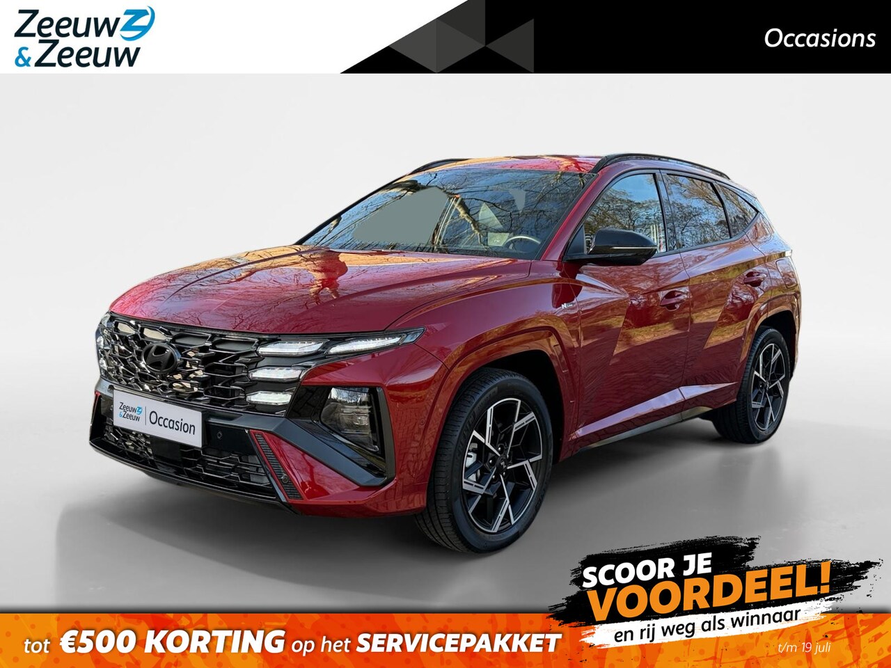 Hyundai Tucson - 1.6 T-GDI HEV N Line | Bomvol optie's | Lage kilometers | HEV | Rondom Camera | Stoelgeheu - AutoWereld.nl