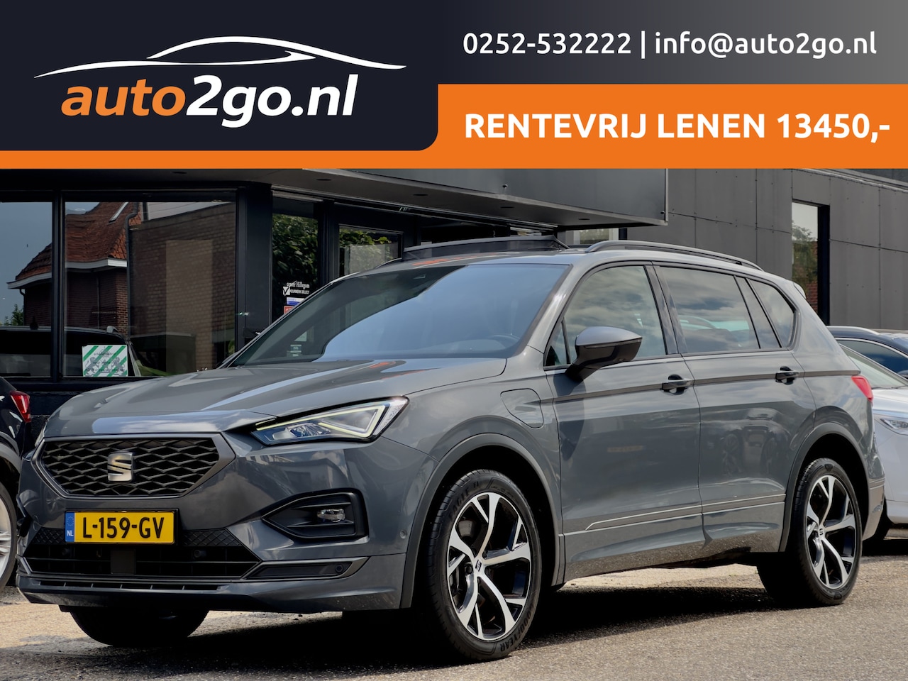 SEAT Tarraco - 1.4 TSI FR e-Hybrid AUT6 PHEV PANODAK SPORT-INT NAVI DIGI-DASH APPLE-CARPLAY LED LMV-20INC - AutoWereld.nl