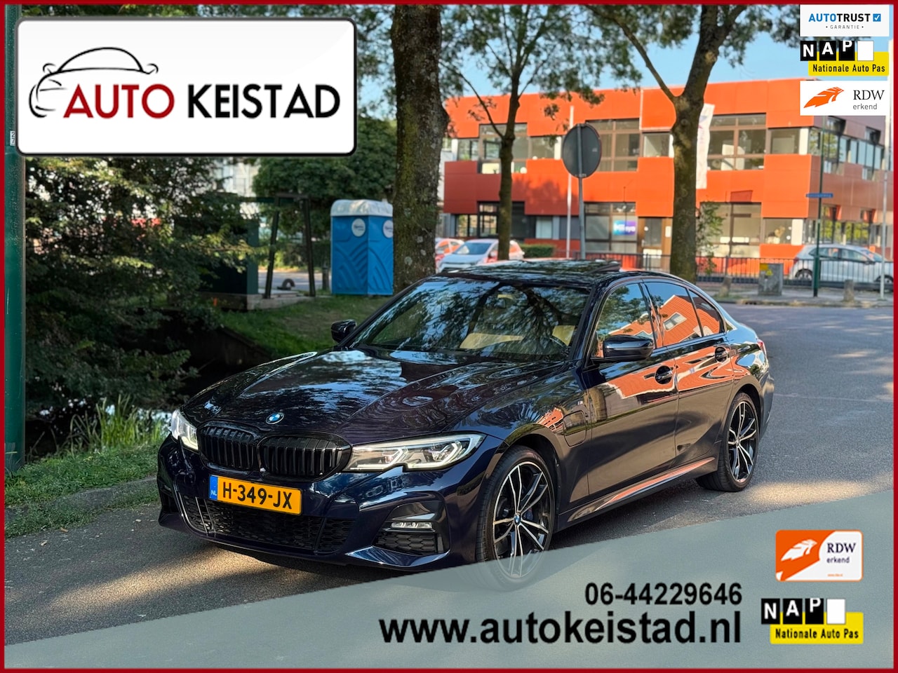 BMW 3-serie - 330e eDrive M-PAKKET LASER/HEAD-UP/SCHUIFDAK! SUPER STAAT! - AutoWereld.nl