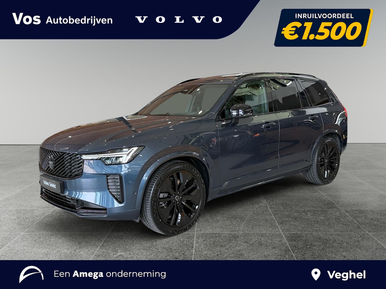 Volvo XC90 - T8 Plug-in hybrid AWD Plus Black Edition | Luchtvering | Panoramadak | Bowers & Wilkins - AutoWereld.nl