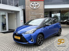 Toyota Yaris - 1.5 HYBRID BI-TONE 5-DEURS CRUISE CLIMA NL-AUTO 16"LM-VELGEN CAMERA BLUETOOTH PRIVACY GLAS