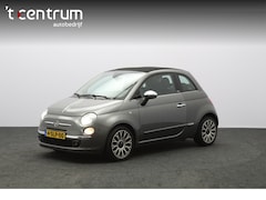 Fiat 500 C - 0.9 TwinAir Automaat Lounge, LED, Leder, Climate Control