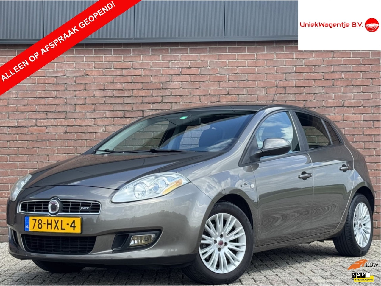 Fiat Bravo - 1.4 T-JET DYNAMIC | NL-AUTO! | TREKHAAK! - AutoWereld.nl