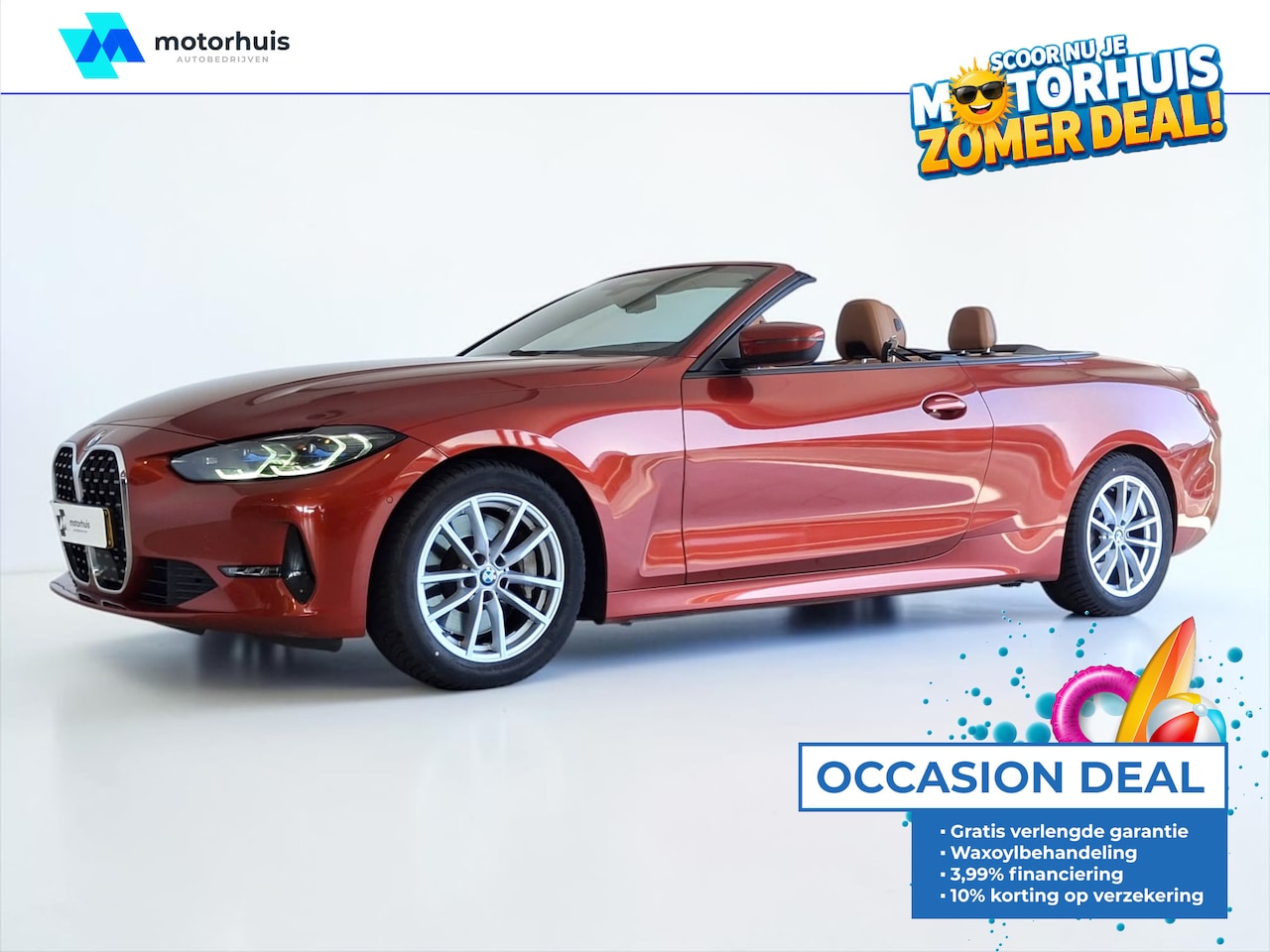 BMW 4-serie Cabrio - 430i High Executive LASERLIGHT HUD WINTERPACK LEDER CARPLAY - AutoWereld.nl