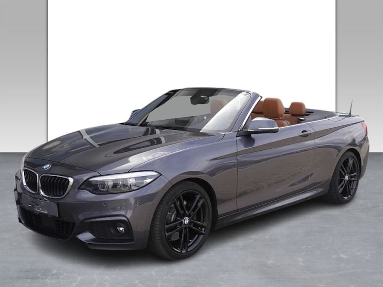 BMW 2-serie Cabrio - 230iA M-SPORT ** LED, NAVI+, COGNAC LEDER, TREKH, SPIEGEL, ALARM, H&K ** UNFALLFREI - BMW - AutoWereld.nl