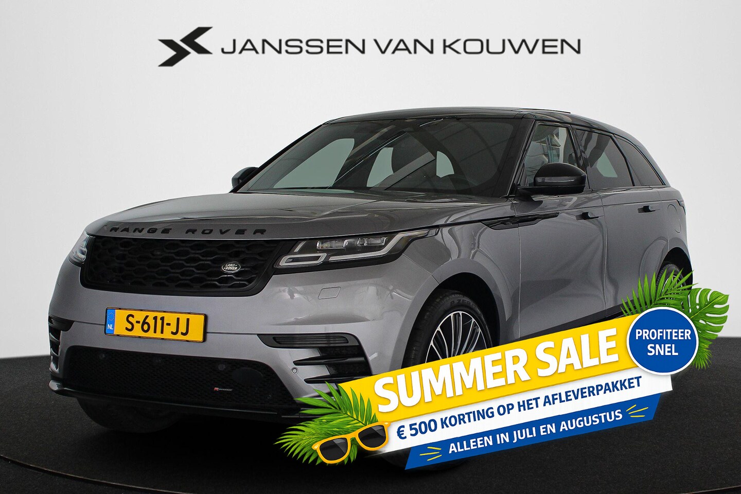 Land Rover Range Rover Velar - 2.0 P400e R-Dynamic SE Pano Meridian Leder Stuur-Stoelverwarming 22" - AutoWereld.nl