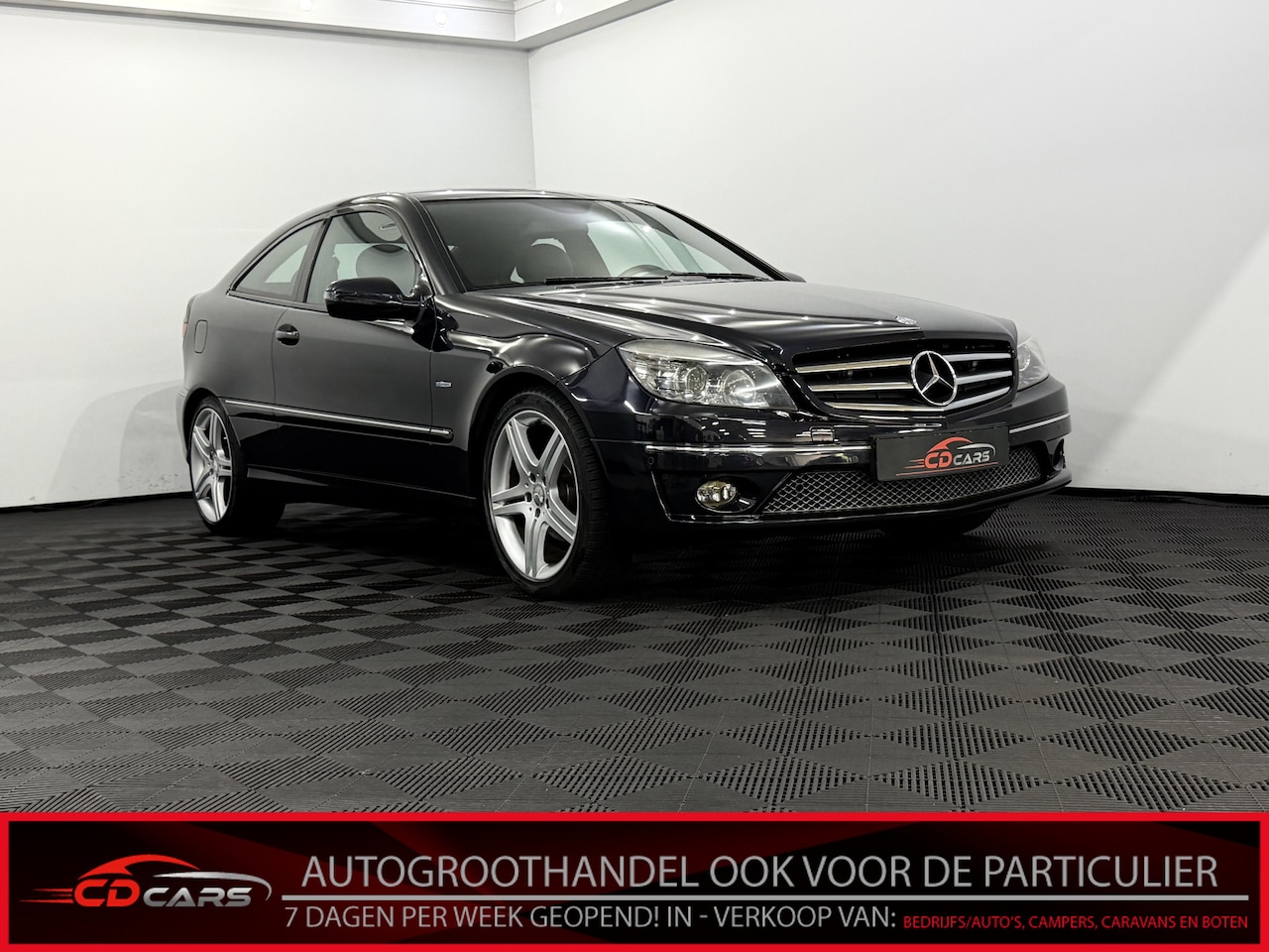 Mercedes-Benz CLC-klasse - 160 BlueEFFICIENCY Business Class Sport Airco, Navi, Cruise control, Half leder, Parkeerse - AutoWereld.nl