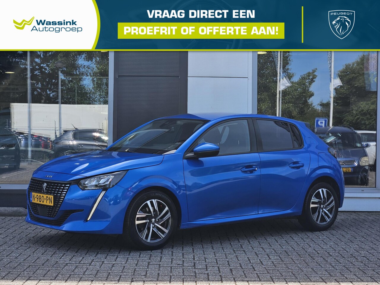 Peugeot 208 - 1.2 Allure Pack Apple Carplay & Android Auto | Climate Control | Cruise Control | Parkeers - AutoWereld.nl