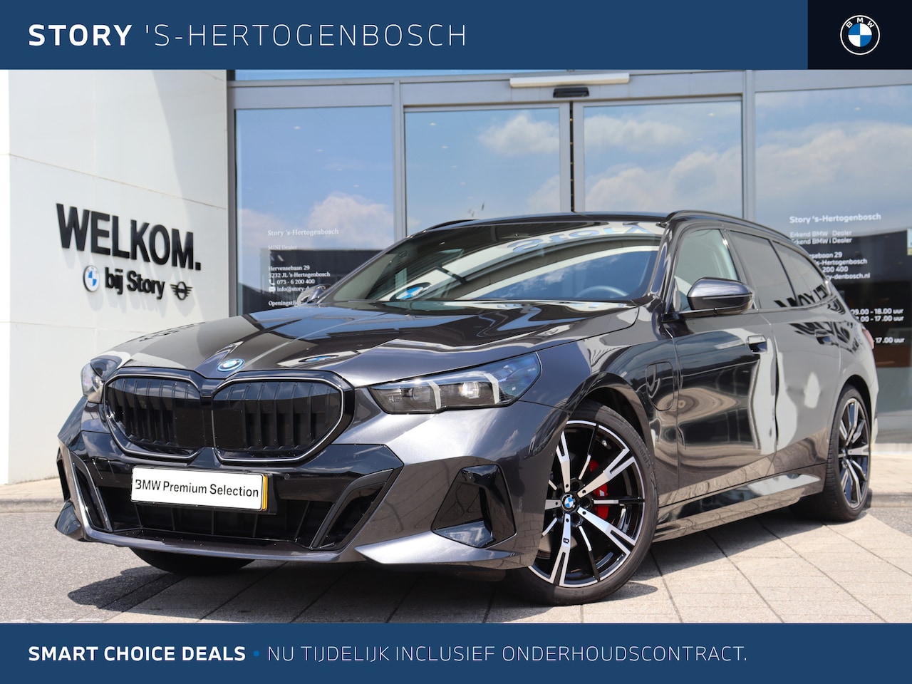 BMW 5-serie Touring - 530e M Sport Automaat / Trekhaak / Achteruitrijcamera / Adaptieve LED / Harman-Kardon / St - AutoWereld.nl