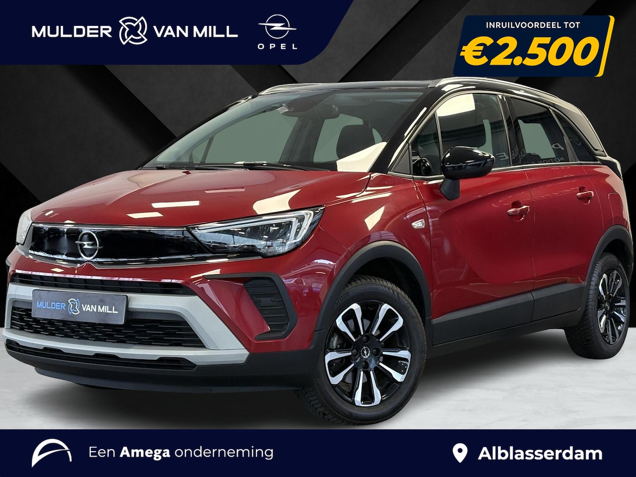 Opel Crossland - Elegance 1.2 Turbo 130pk EAT6 | PANODAK | ALL SEASON BANDEN | NAVI  | CLIMA | ISOFIX | FUL - AutoWereld.nl