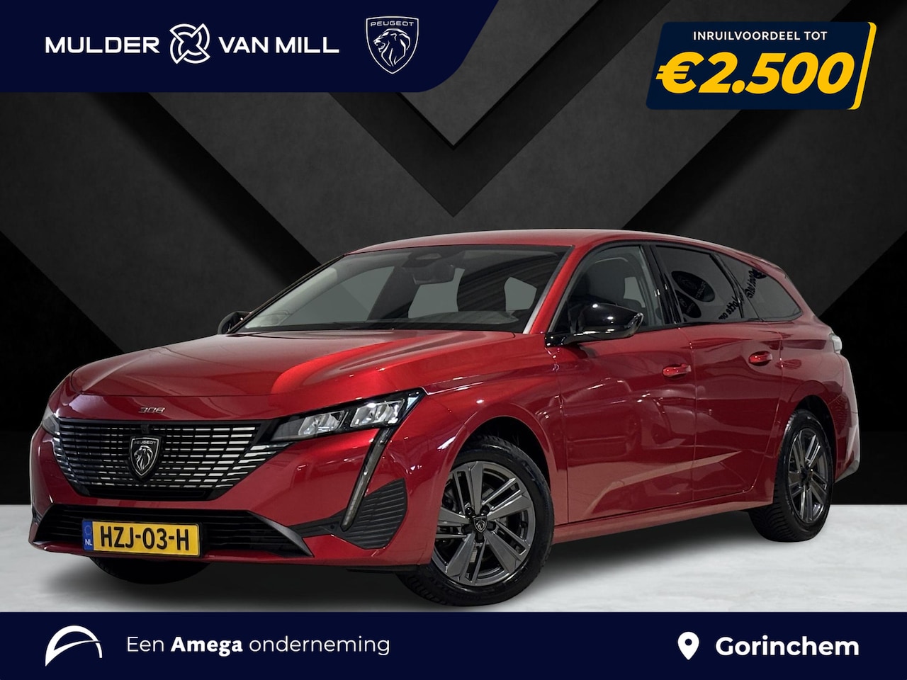 Peugeot 308 SW - Allure Pack 1.2 Turbo 130pk | NAVI | 360° CAMERA | AGR-STOEL | STOELVERW. | DODEHOEKBEW. | - AutoWereld.nl