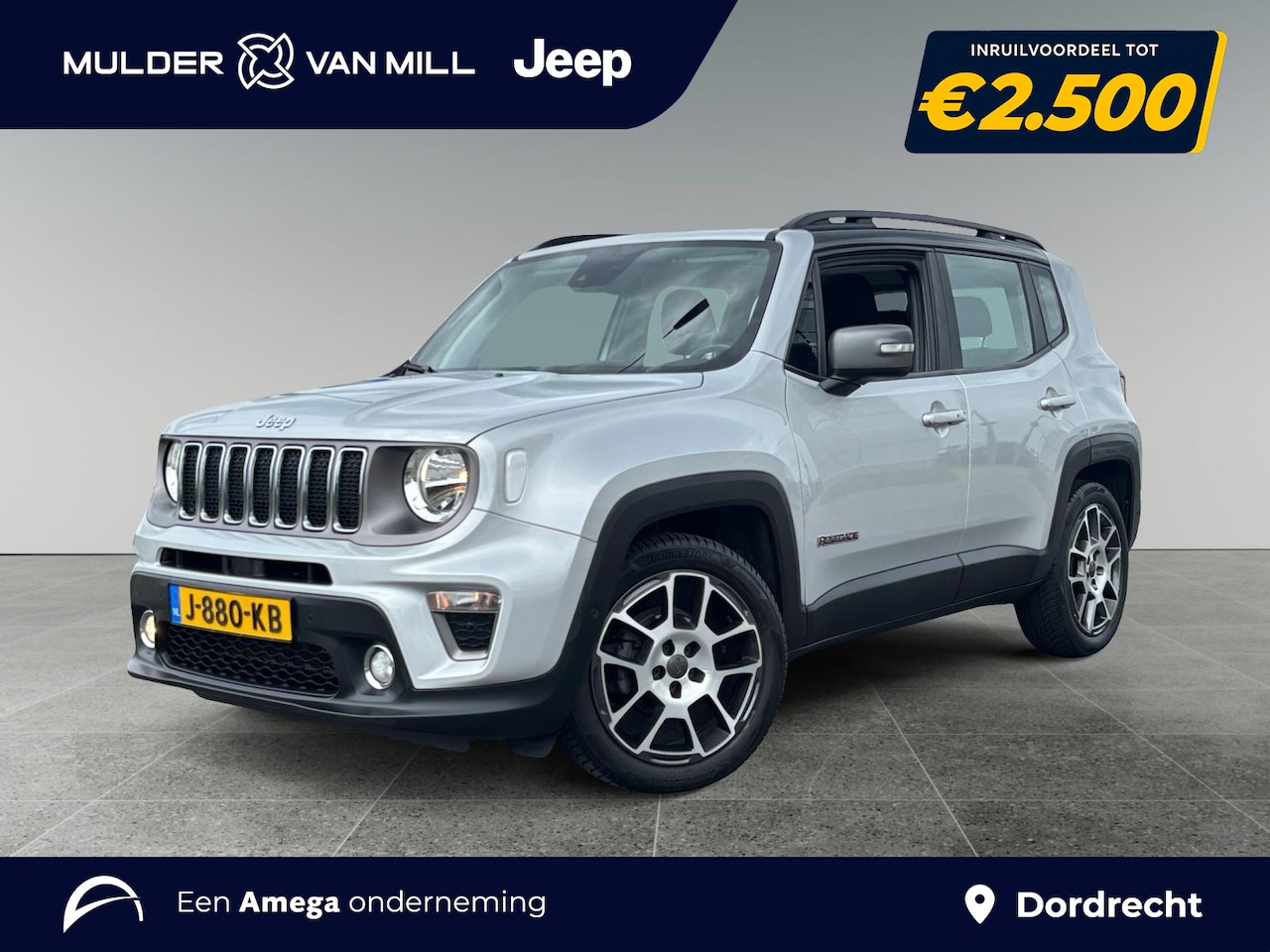 Jeep Renegade - Limited 1.0 Turbo 115pk | TREKHAAK | SCHUIF/KANTELDAK | CAMERA | KEYLESS | NAVI | ISOFIX | - AutoWereld.nl