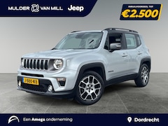 Jeep Renegade - Limited 1.0 Turbo 115pk | TREKHAAK | SCHUIF/KANTELDAK | CAMERA | KEYLESS | NAVI | ISOFIX |