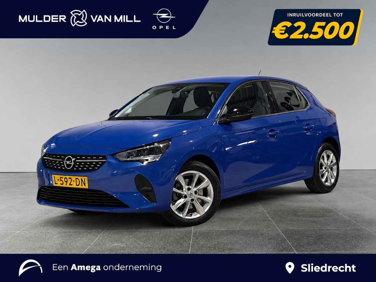 Opel Corsa - Elegance 1.2 Turbo 100pk | PREMIUM PACK | KEYLESS | CLIMA | NAVI PRO | PARKEERSENSOREN | A - AutoWereld.nl