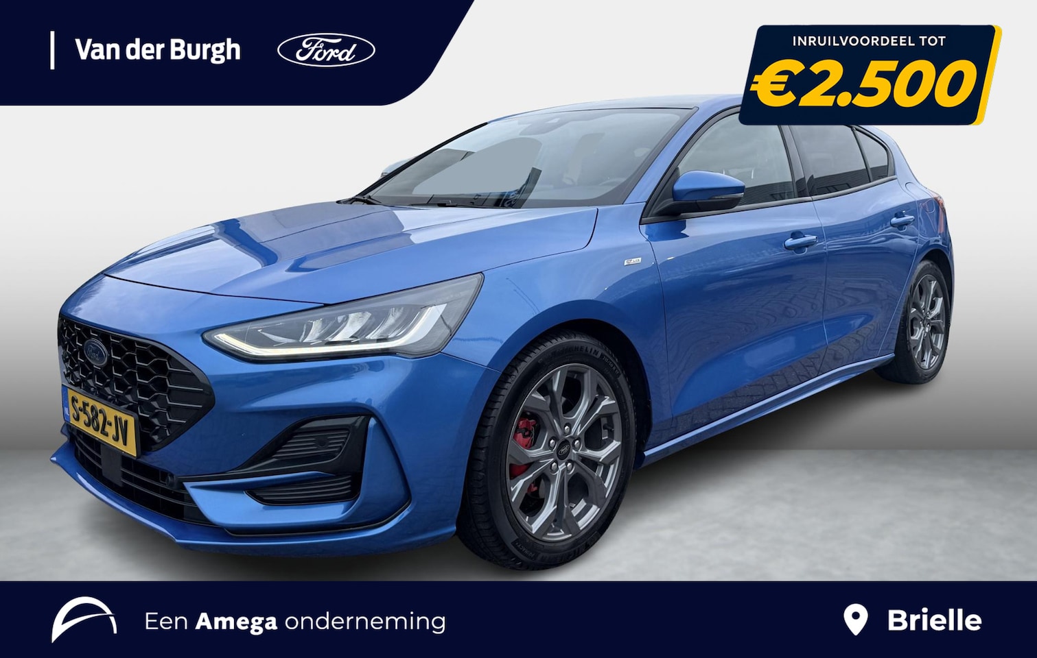 Ford Focus - 5-deurs ST-Line Style 1.0 ECOboost Hybrid 155pk PowerShift Automaat - Winter Pack - Panora - AutoWereld.nl