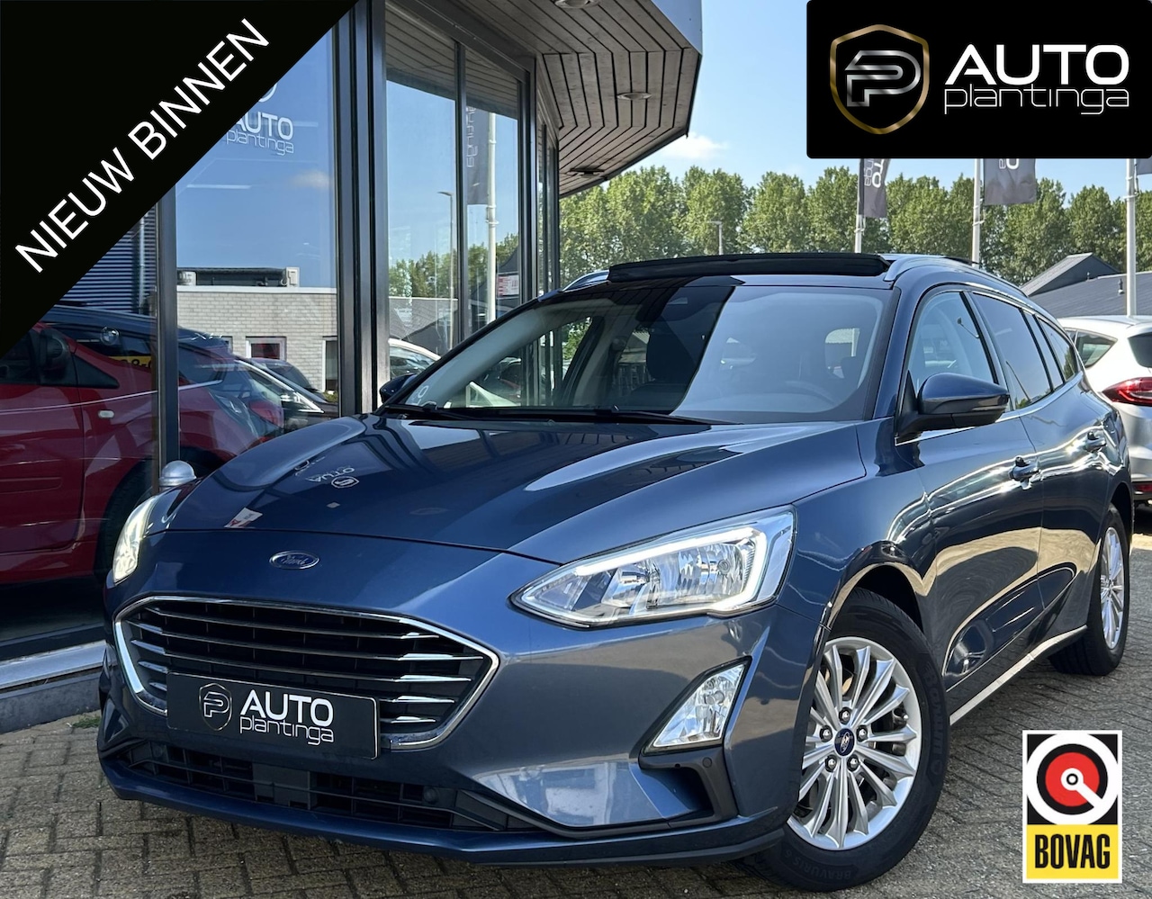 Ford Focus Wagon - 1.0 EcoBoost Titanium Business 125PK | PANO | 2e Eigenaar | NL AUTO | Onderhoudshistorie | - AutoWereld.nl