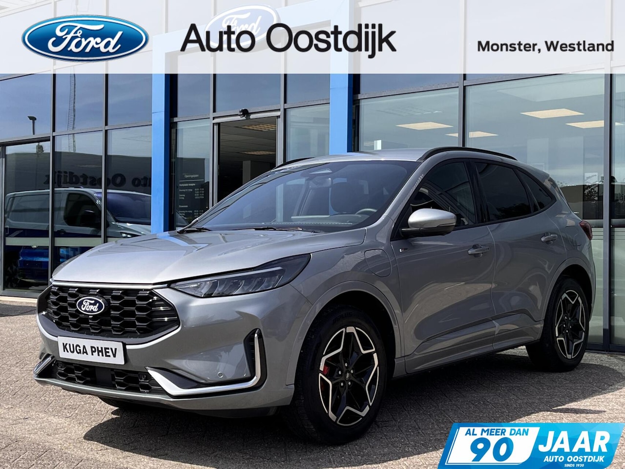 Ford Kuga - 2.5 PHEV ST-Line X 243PK Winterpack Adaptieve Cruise AGR-Stoelen 360-Camera B&O 19'' Velge - AutoWereld.nl