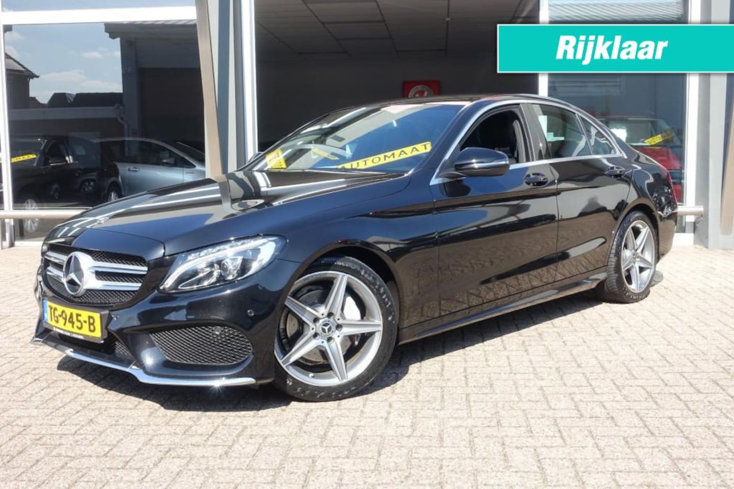 Mercedes-Benz C-klasse - 180 BUSINESS SOLUTION AMG PLUS UPGRADE EDITION 100%NL (All-in prijs) - AutoWereld.nl