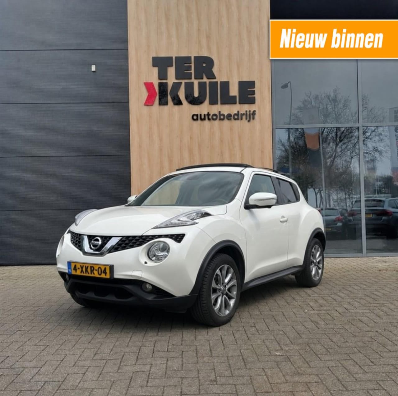 Nissan Juke - 1.2 DIG-T S/S TEKNA 2014 Pano! Leder int! - AutoWereld.nl