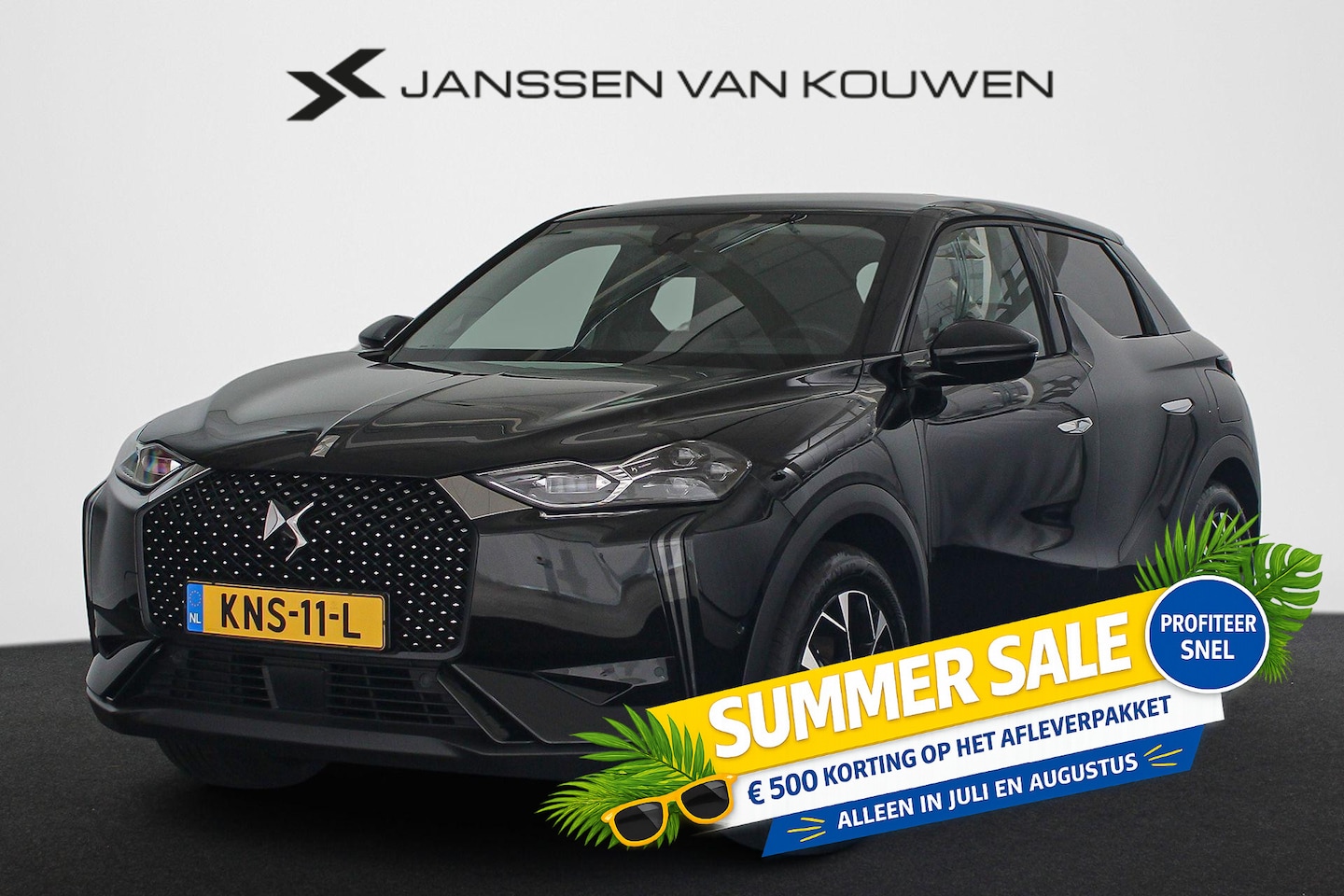 DS 3 - E-Tense Opéra 54 kWh Leder Stoelverwarming Head-Up LED Koplampen - AutoWereld.nl