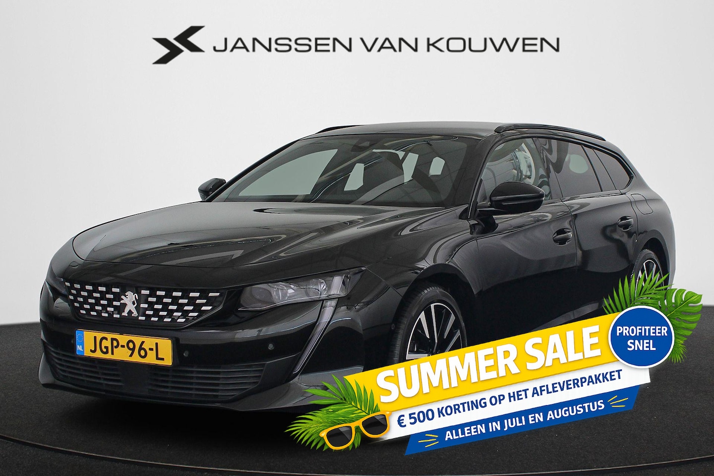 Peugeot 508 SW - 1.6 HYbrid GT Line 225 PK Stoelverwarming Keyless Achteruitrijcamera - AutoWereld.nl
