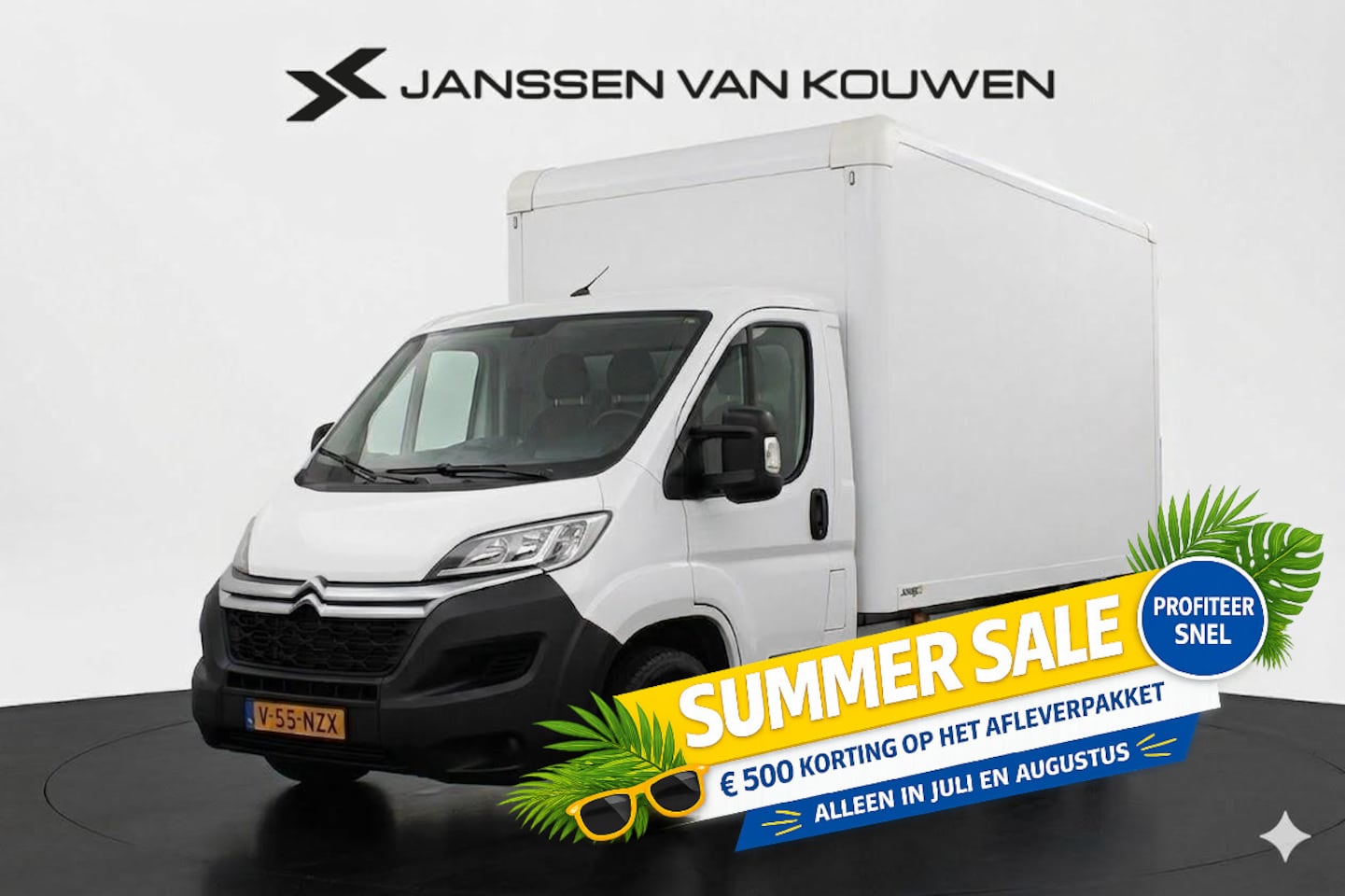 Citroën Jumper - 2.2 BlueHDi 140 S&S L4 3.5t Bakwagen Dhollandia Laadklep - AutoWereld.nl