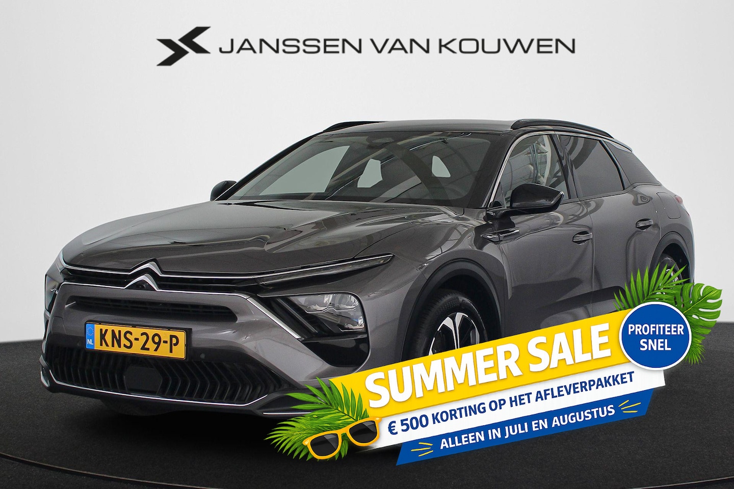 Citroën C5 X - 1.6 Plug-in Hybrid 225 Shine Leder Stoel-Stuur-Voorruitverwarming - AutoWereld.nl