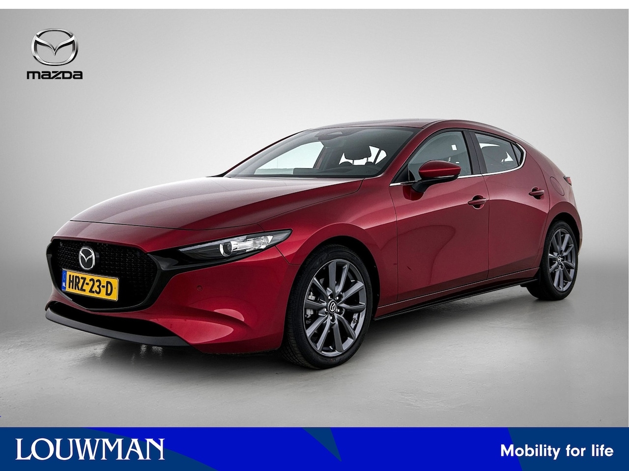 Mazda 3 - 2.5 e-SkyActiv-G M Hybrid 140 Centre-line | Stoel en Stuurwielverwarming | - AutoWereld.nl