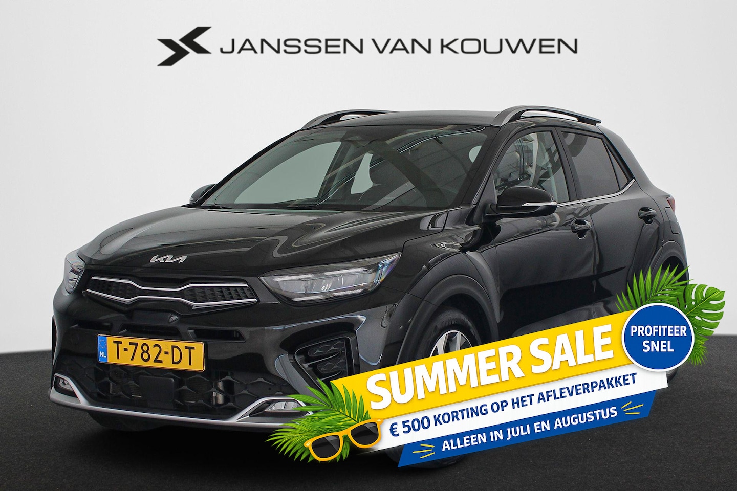 Kia Stonic - 1.0 T-GDi MHEV GT-Line Stoel-Stuurverwarming Apple CarPlay Achteruitrijcamera - AutoWereld.nl