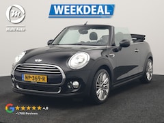 MINI Cabrio - 1.5 Cooper Chili 136pk | Cruise Control | Keyless | Navigatie | Lederen Bekleding | LED Ko