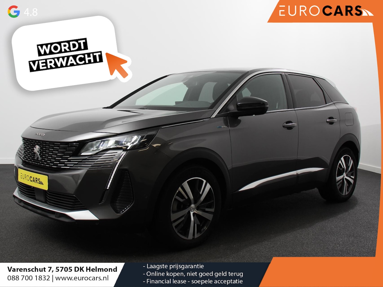 Peugeot 3008 - 1.6 Hybrid 225PK Allure Pack Navigatie Apple Carplay/Android Auto Camera Parkeersensoren A - AutoWereld.nl