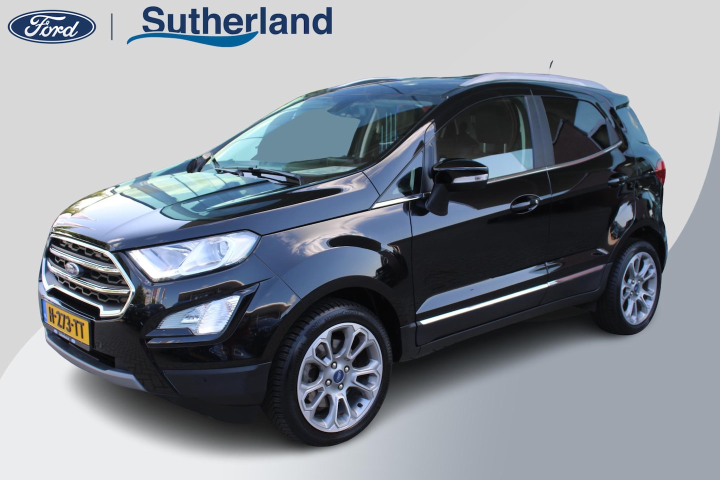 Ford EcoSport - 1.0 EcoBoost Titanium | Dealeronderhouden | Trekhaak | Stoel + Stuurverarming | Navigatie - AutoWereld.nl