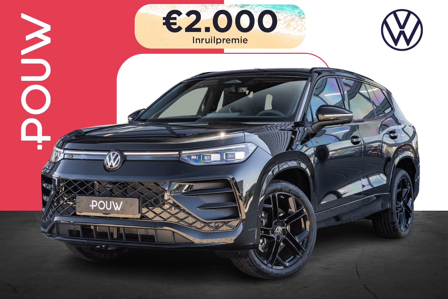 Volkswagen Tayron - 1.5 eHybrid 204pk R-Line Edition | Trekhaak Pakket | 20" Velgen - AutoWereld.nl