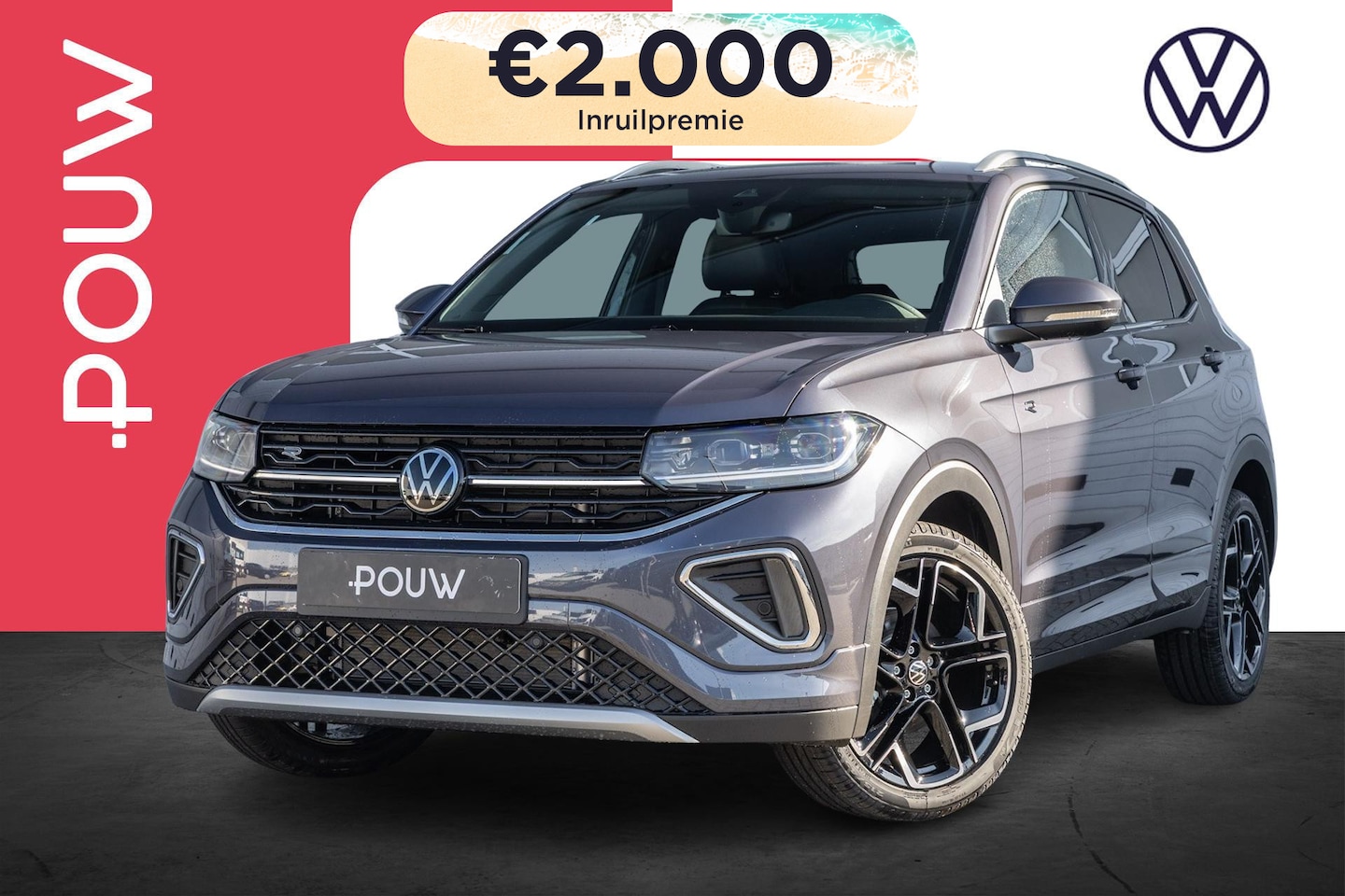 Volkswagen T-Cross - 1.0 TSI 115pk DSG R-Line Edition | Trekhaak - AutoWereld.nl