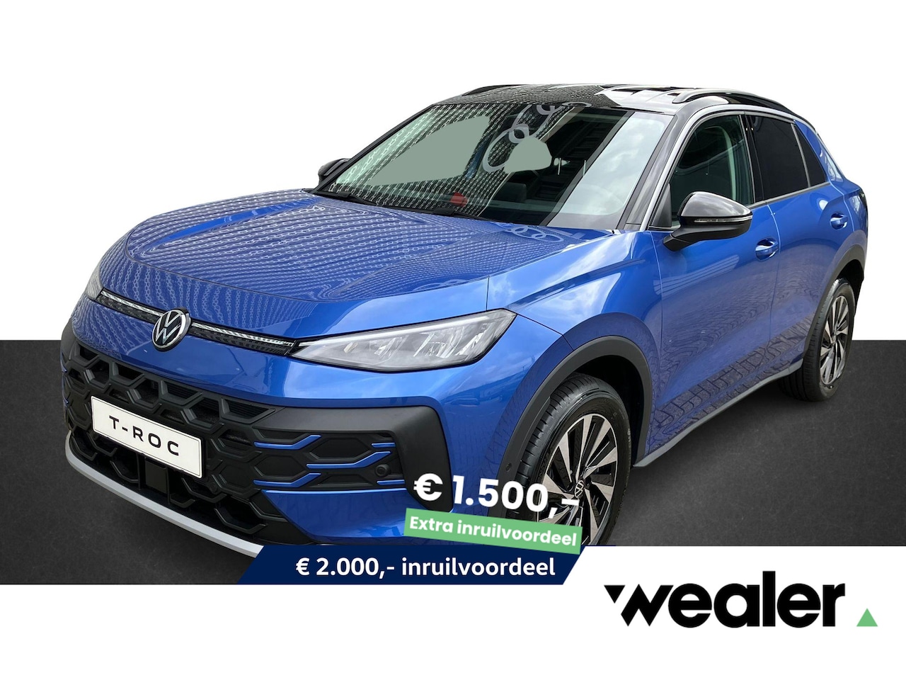 Volkswagen T-Roc - Life First Edition 1.5 eTSI 85 kW / 116 PK DSG | Trekhaak wegklapbaar | Multimedia pakket - AutoWereld.nl