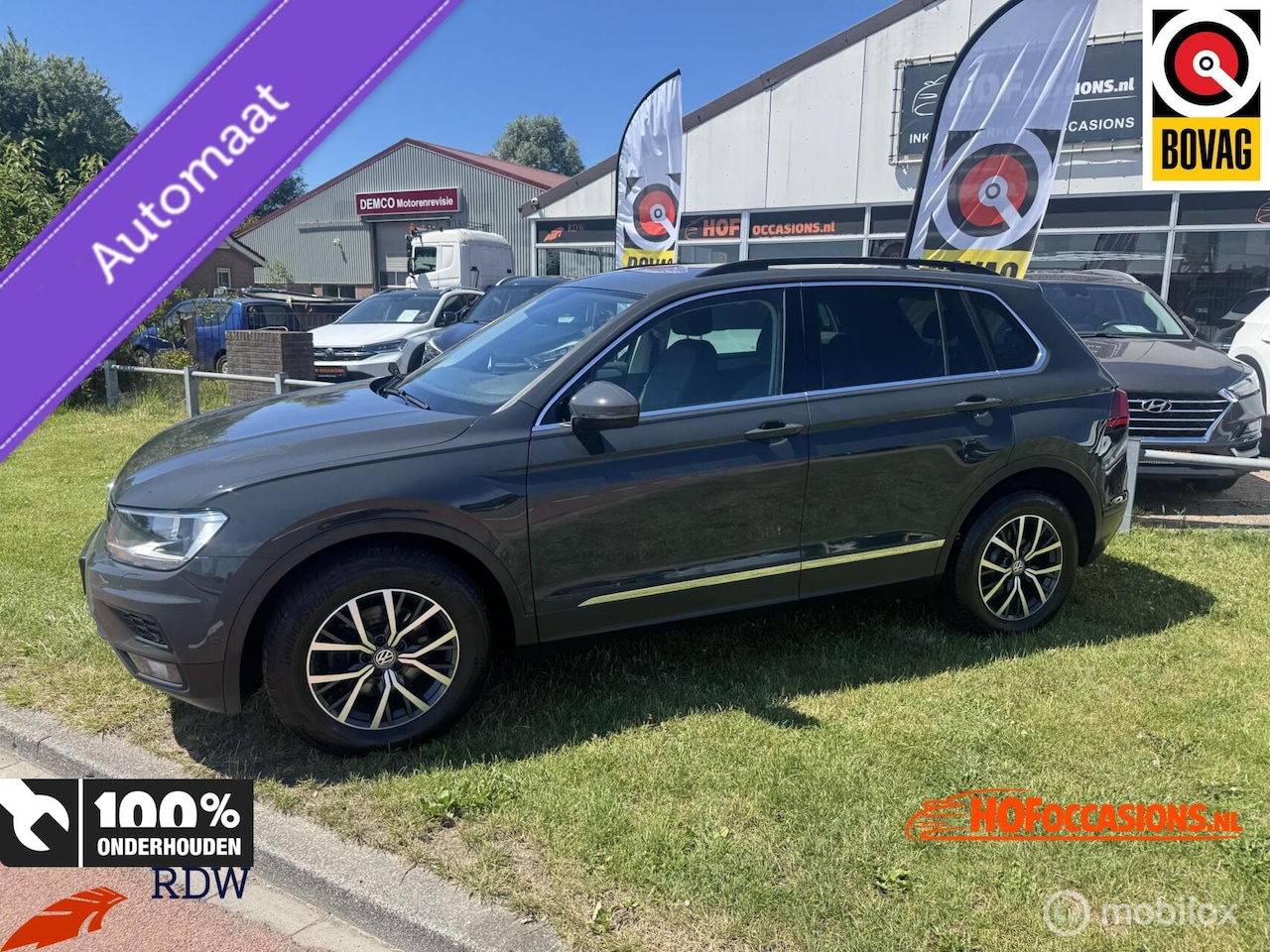 Volkswagen Tiguan - 1.4 TSI 4Motion Highline AUTOMAAT/CARPLAY/TREKHAAK - AutoWereld.nl