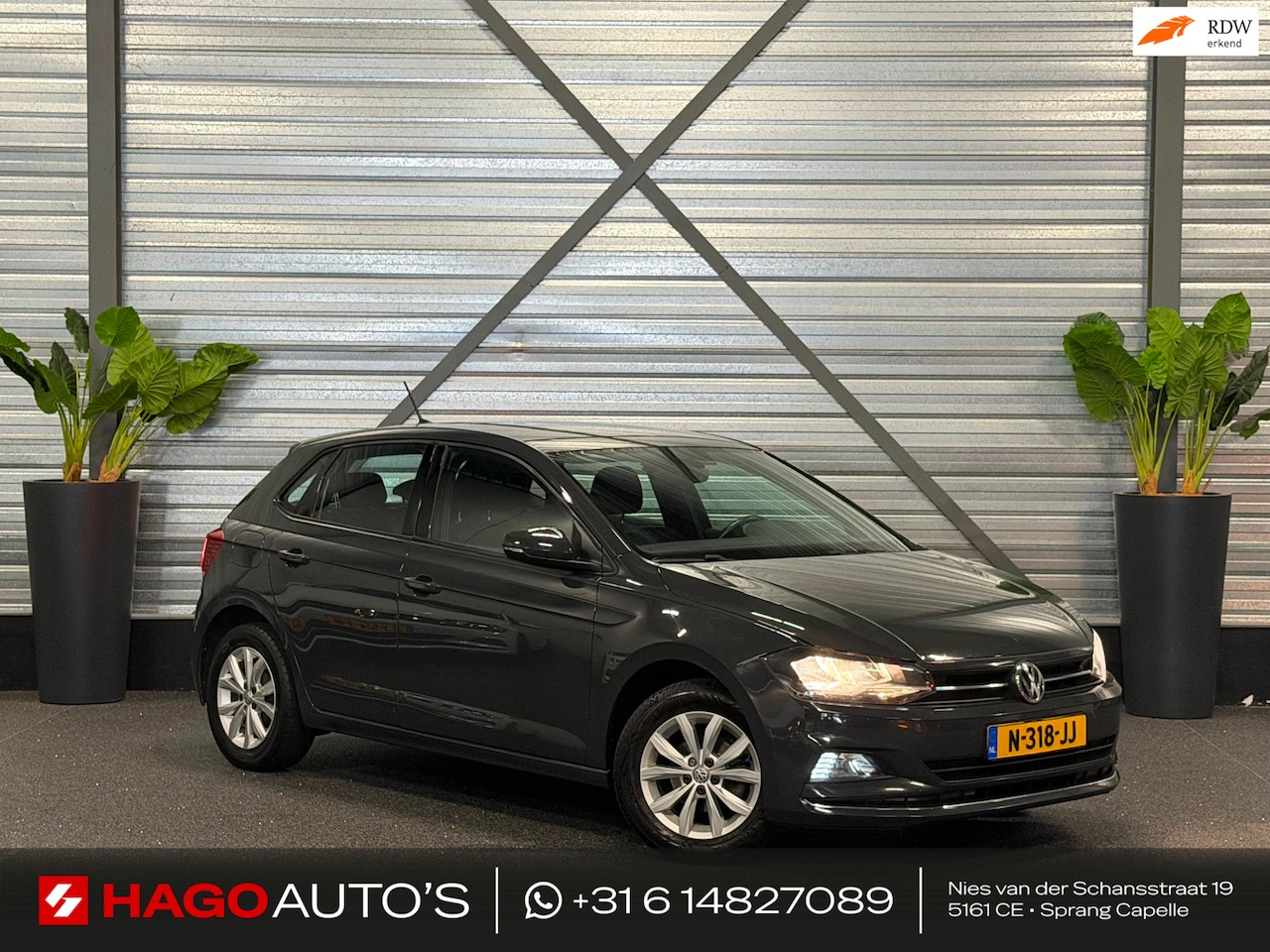 Volkswagen Polo - 1.0 TSI Comfortline NAVI/CRUISE/PDC/HALF-LEDER/CARPLAY/CLIMATE/STOELVERW/ACC/FRONT-ASSIST/ - AutoWereld.nl
