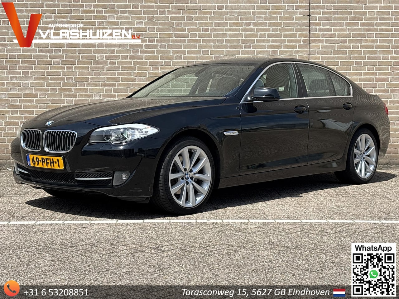 BMW 5-serie - 523i High Executive | Leder | Cruise | Climate | Navi | - AutoWereld.nl